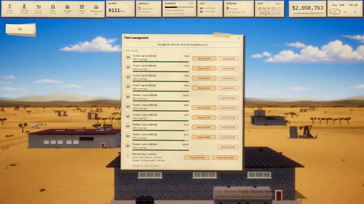 Managing the tanker fleet
